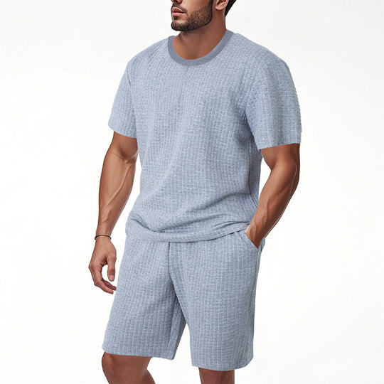 Damen lässiges Freizeit-Outfit aus atmungsaktivem Strukturmaterial EB