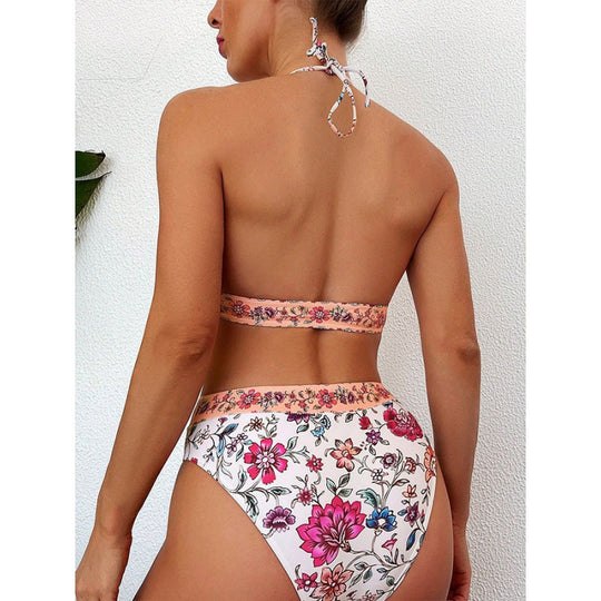 Damen Bikiniset mit Floralprint EB