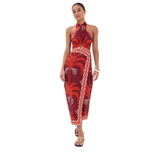 Damen Maxi-Kleid mit exklusivem Boho-Design EB