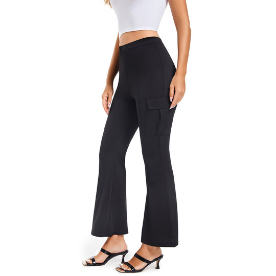 Damen Bootcut Cargo-Hose EB