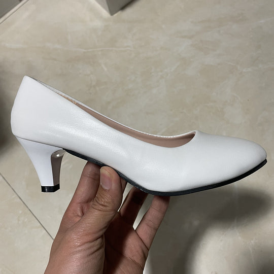 Damen elegante Pumps mit geschwungenem Absatz und komfortabler Fußbettgestaltung EB