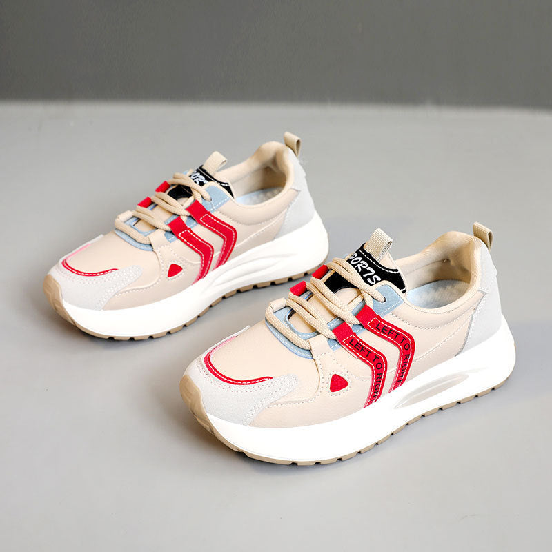 Damen trendy Sneakers mit hoher Dämpfung und atmungsaktivem Mesh-Obermaterial EB