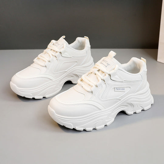 Damen Sportliche Chunky Sneakers mit rutschfester Sohle und dämpfendem Fußbett EB