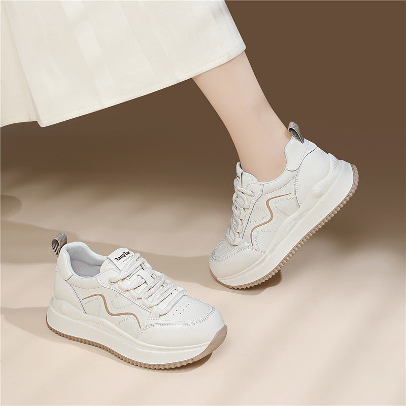Damen sportliche Lauf- und Fitness-Sneaker mit gepolsterter Sohle EB