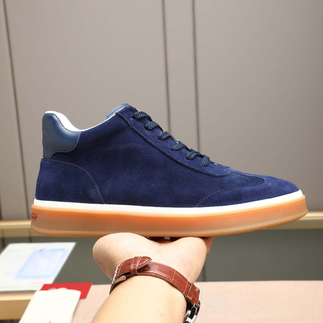 Damen Hochwertige Wildleder Sneakers mit komfortabler Dämpfung EB