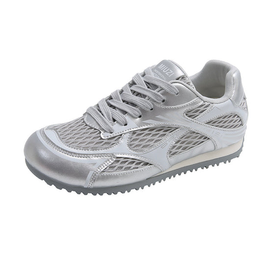 Damen Atmungsaktive Sport-Sneaker mit flexiblem Obermaterial und dämpfender Sohle EB