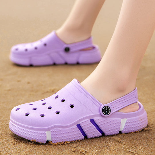 Damen Komfortable und atmungsaktive Clogs mit rutschfester Sohle EB