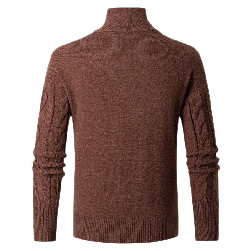 Herren Strickjacke mit eleganten Kabelmustern EB