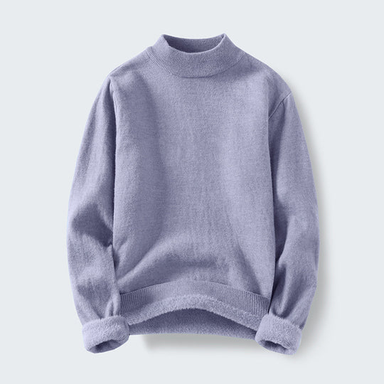 Damen Kuscheliger Stehkragenpullover EB