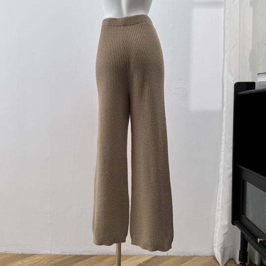 Damen weite Strickhose EB