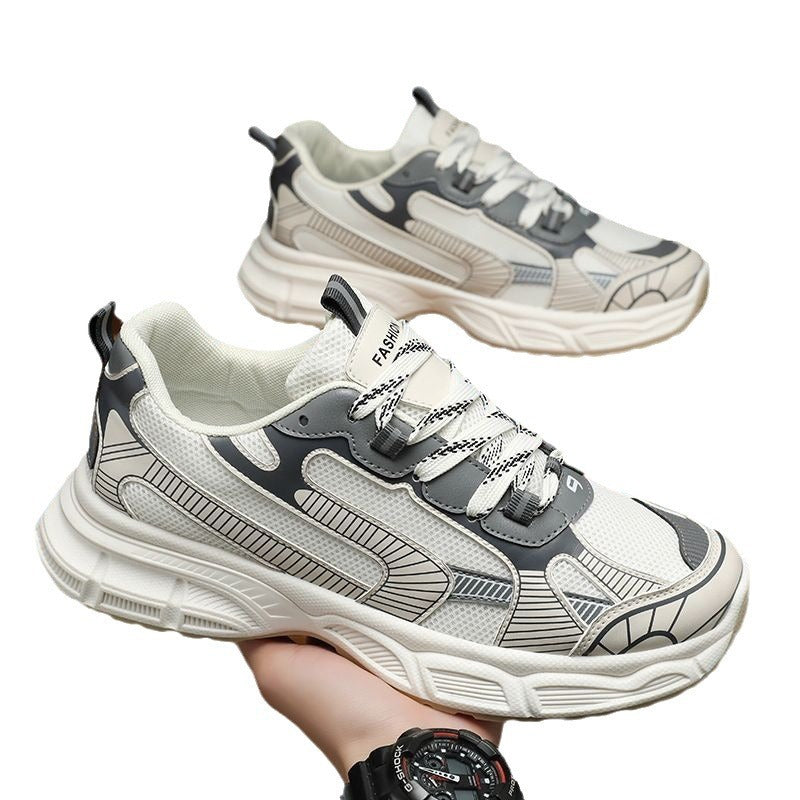 Damen Sportliche Sneakers mit atmungsaktiver Mesh-Oberfläche und rutschfester Sohle EB