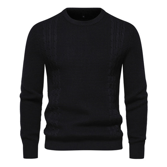 Herren Strickpullover mit modernem Strukturdesign EB