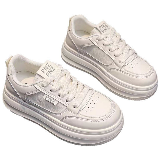 Damen Plattform Sneakers mit dämpfender Sohle und modernem Design EB