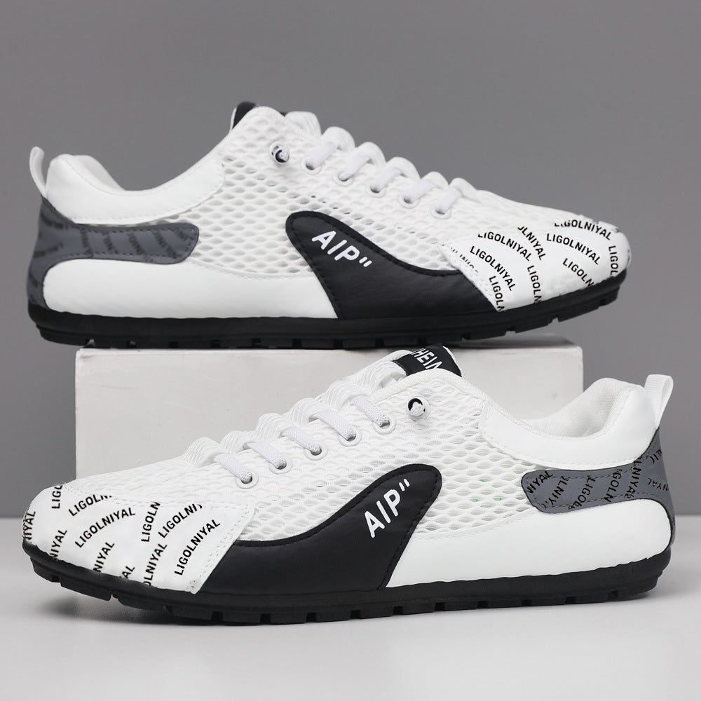 Damen Atmungsaktive und leichte Sport Sneakers mit flexibler Laufsohle EB