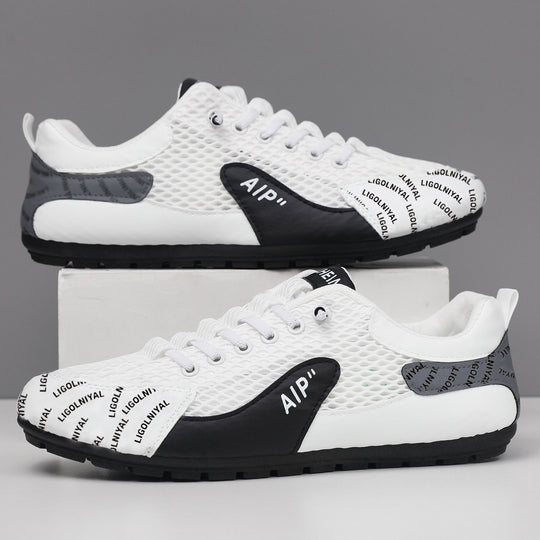 Damen Atmungsaktive und leichte Sport Sneakers mit flexibler Laufsohle EB