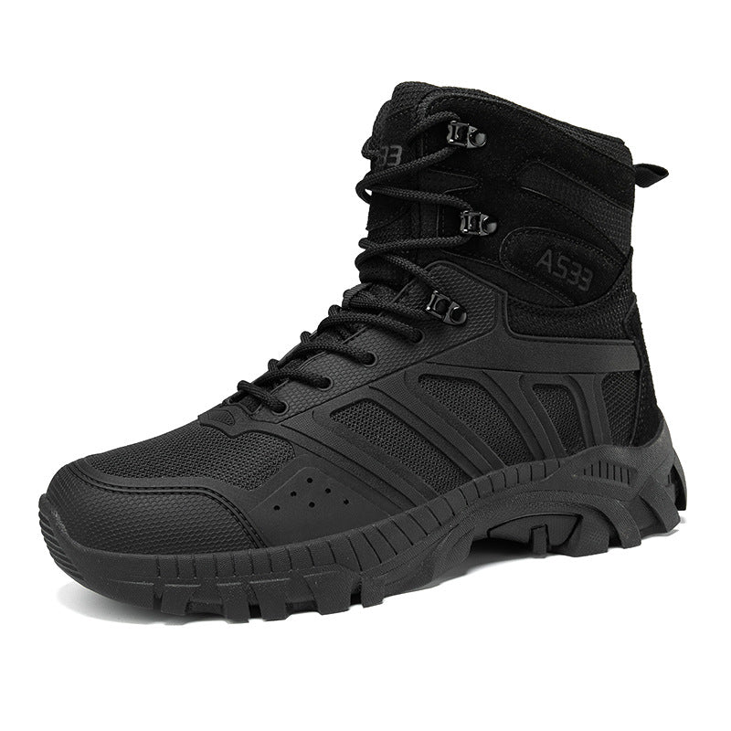 Herren Hochwertige Multifunktionale Wanderschuhe mit Griffiger Sohle EB