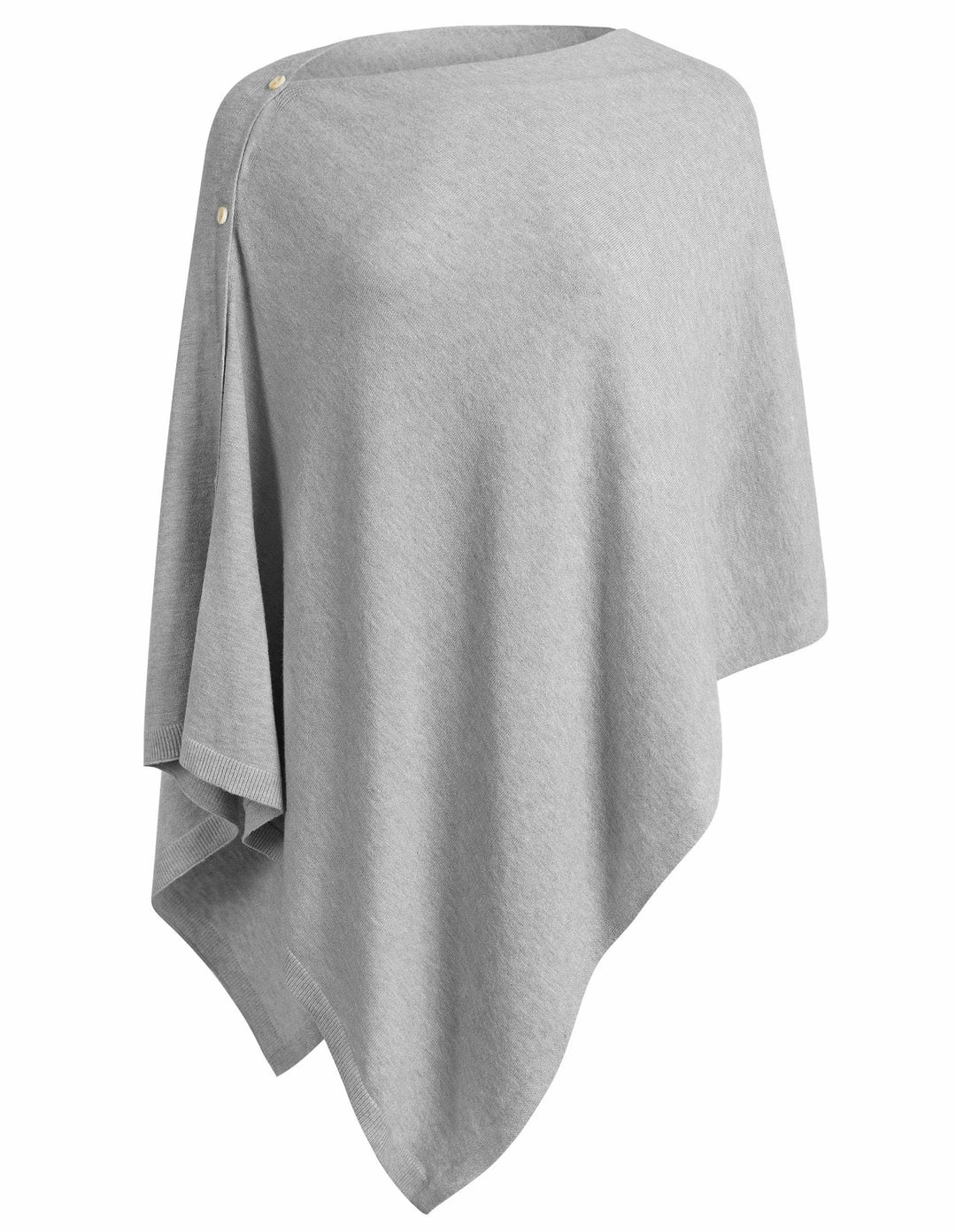 Damen vielseitiger Poncho aus hochwertiger Materialmischung EB