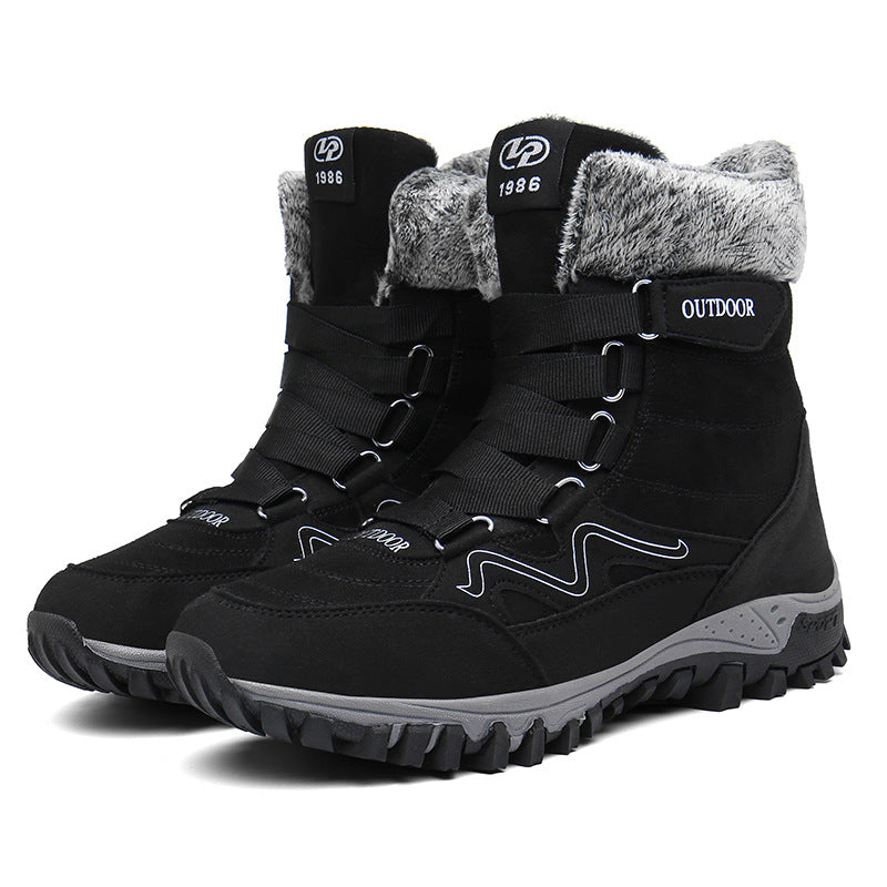 Damen Wasserdichte Winterstiefel mit Fleece-Innenfutter EB