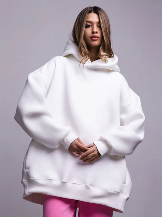 Damen bequemer Oversized Hoodie EB