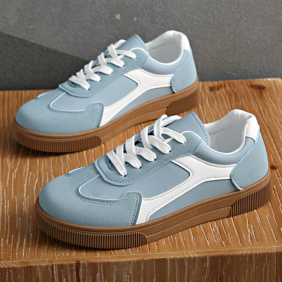 Damen Sneakers im Sportstyle mit atmungsaktiver Oberflächenstruktur EB
