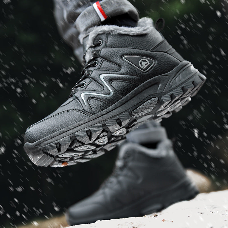 Damen Winterwanderschuhe mit isolierendem Futter und rutschfester Profilsohle EB