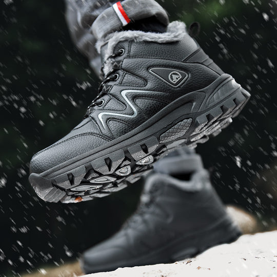 Damen Winterwanderschuhe mit isolierendem Futter und rutschfester Profilsohle EB