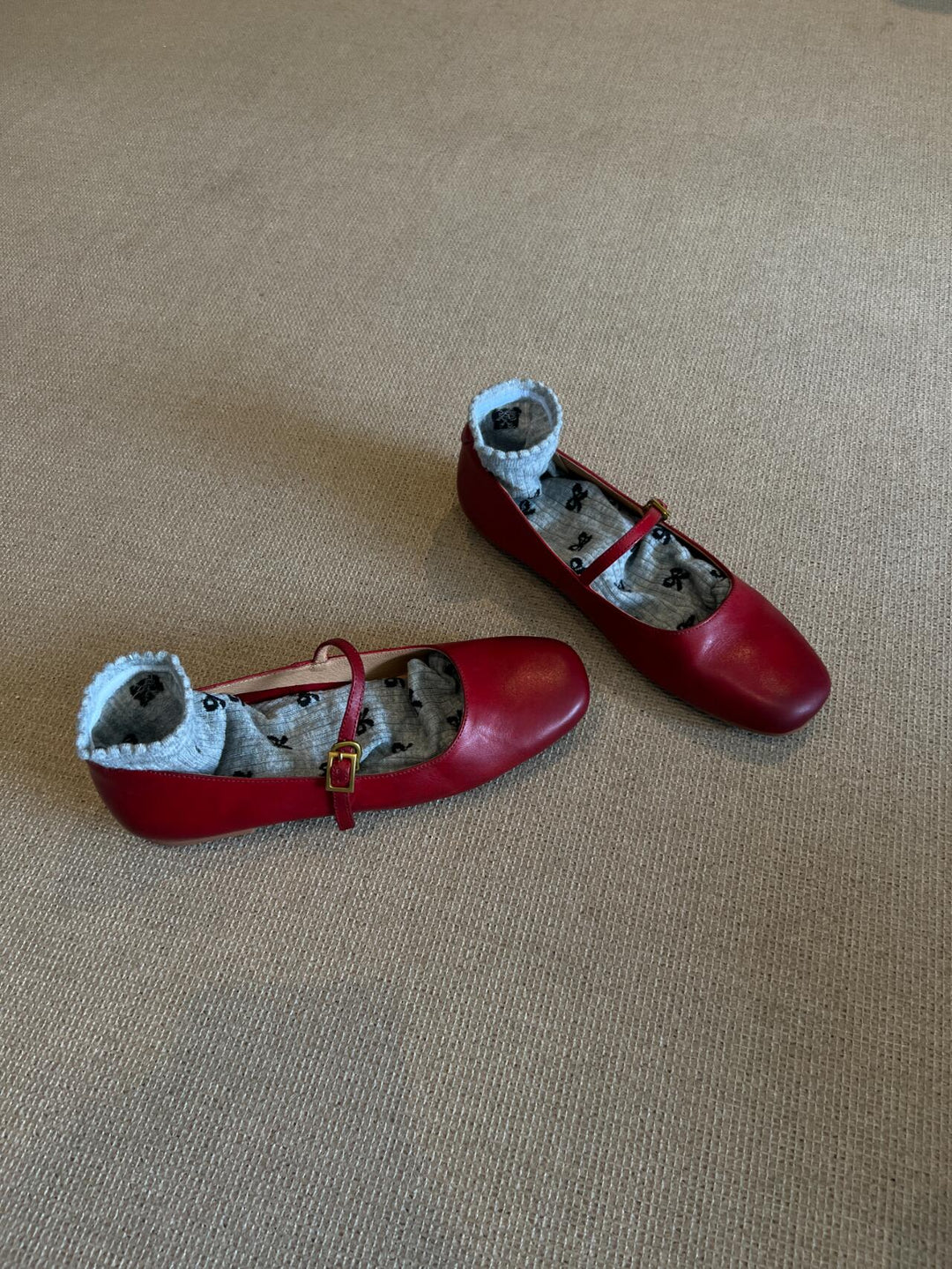 Damen elegante Mary Jane Ballerinas mit praktischer Schnallenverzierung EB