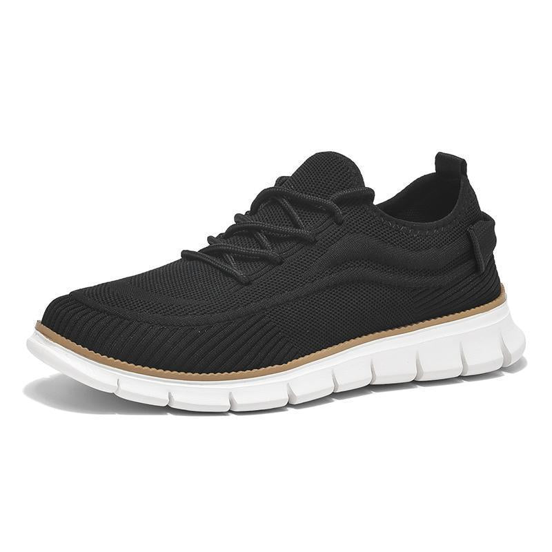 Damen Leichte und atmungsaktive Sneakers mit elastischem Obermaterial EB
