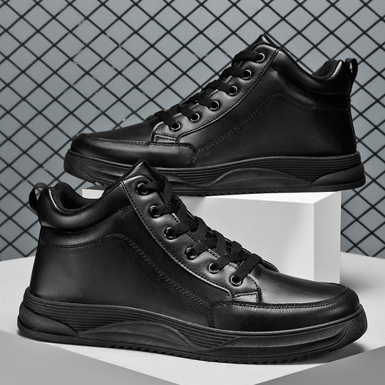 Damen Sneakers aus hochwertigem Kunstleder mit gepolsterter Sohle EB