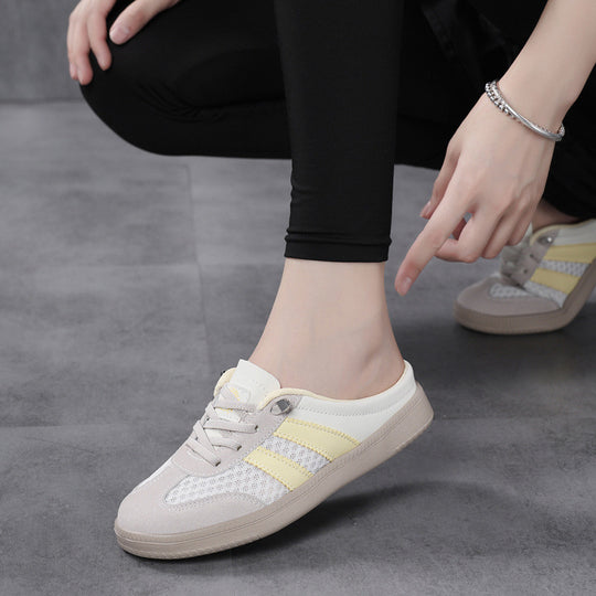 Damen Bequeme Freizeit-Sneaker mit atmungsaktivem Obermaterial und rutschfester Sohle EB
