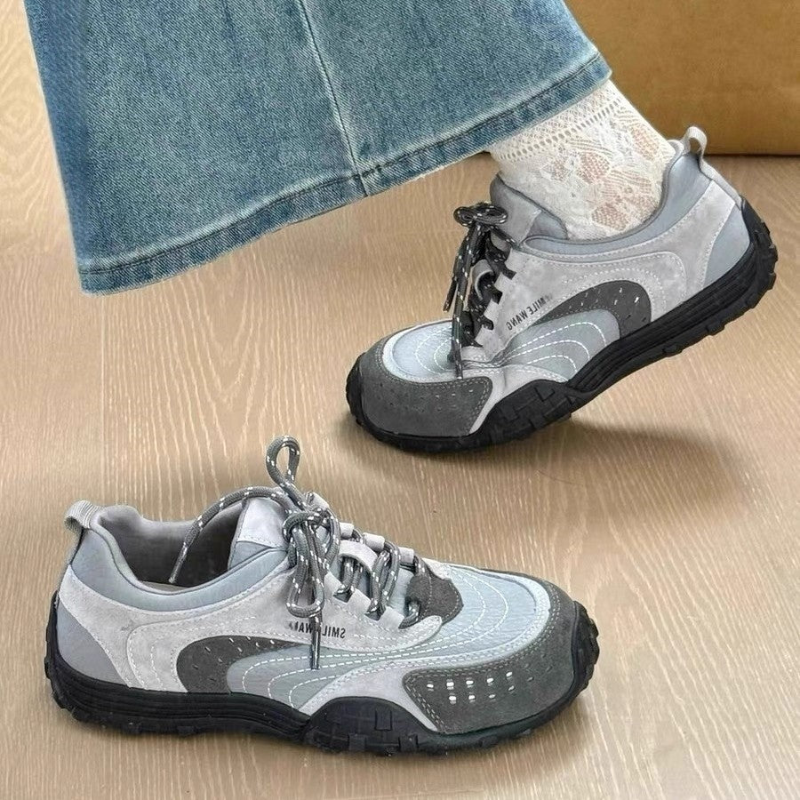 Damen Lauf- und Freizeitschuhe mit atmungsaktiver Mesh-Oberfläche und widerstandsfähiger Sohle EB