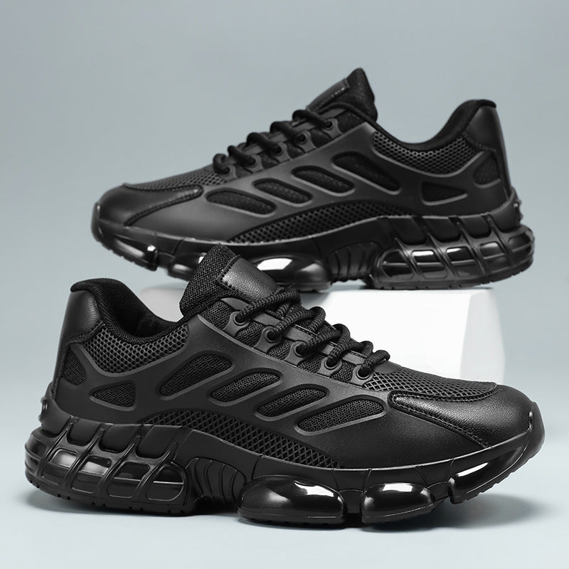 Damen Sportliche Leichtgewicht Sneakers mit atmungsaktiver Mesh-Oberfläche EB