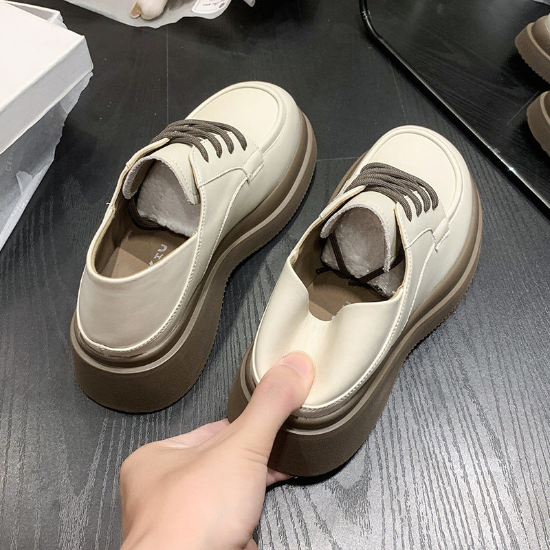 Damen Komfortable Plateauschuhe mit stilvollem Design EB