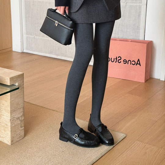 Damen Mokassins mit modischen Cut-Outs und elegantem Schnallenverschluss EB