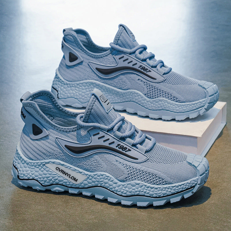 Damen Sportliche Laufschuhe mit atmungsaktiver Mesh-Oberfläche und rutschfester Sohle EB