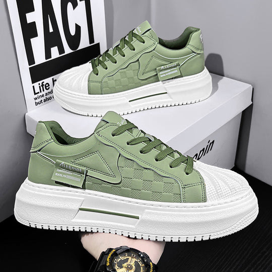 Damen Komfortable Plateausneaker mit trendiger Oberflächenstruktur EB