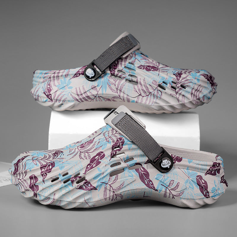 Damen Freizeitclogs mit verstellbarem Riemen und atmungsaktiver Oberfläche EB