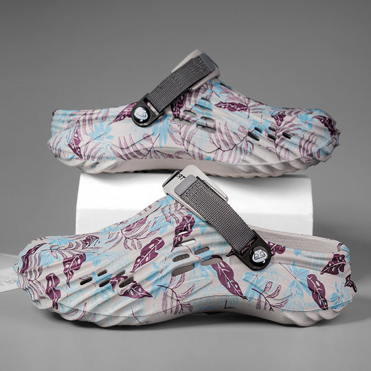 Damen Freizeitclogs mit verstellbarem Riemen und atmungsaktiver Oberfläche EB