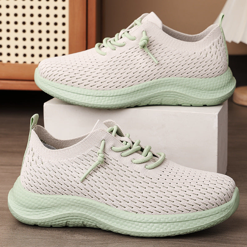 Damen Atmungsaktive Freizeitsneaker mit flexiblem Obermaterial und innovativer Dämpfung EB