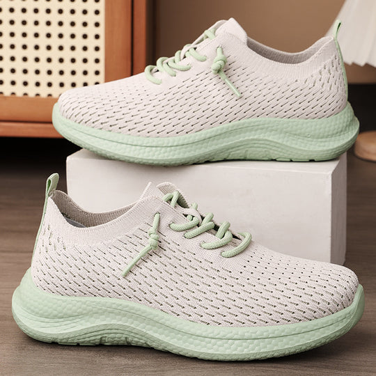 Damen Atmungsaktive Freizeitsneaker mit flexiblem Obermaterial und innovativer Dämpfung EB
