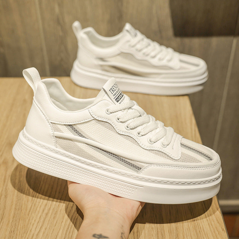 Damen Moderne Freizeitsneaker mit atmungsaktiver Netzstruktur und geschmeidiger Sohle EB