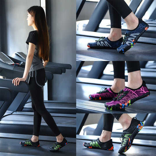 Damen Wassersportschuhe mit elastischem Schnellschnürsystem und rutschfester Sohle EB