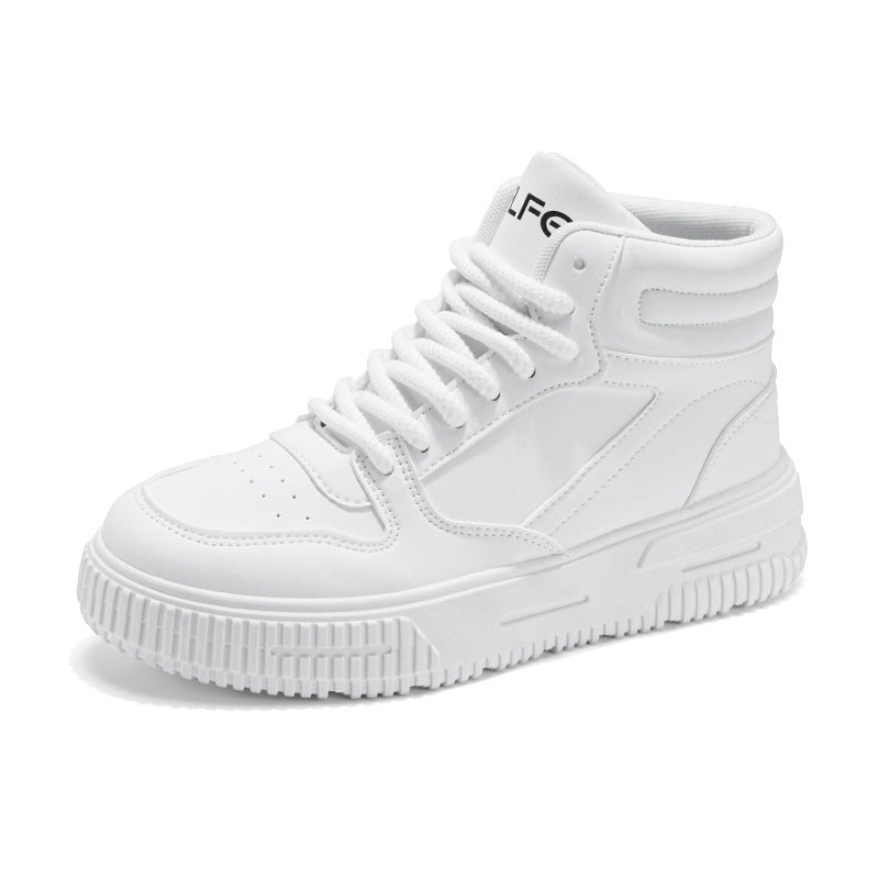 Damen High-Top Sneakers mit gepolsterter Knöchelstütze und rutschfester Sohle EB