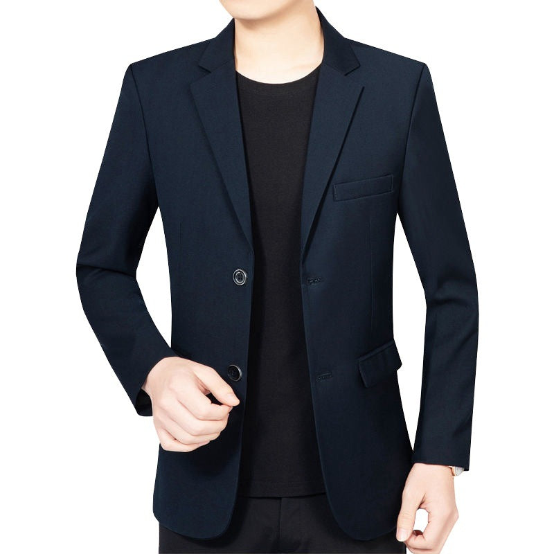 Herren Schlankes Business-Sakko mit minimalistischem Design und Stretch-Komfort EB