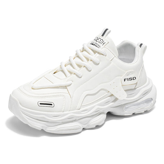 Damen Sportliche Chunky Sneakers mit atmungsaktivem Obermaterial und dämpfender Sohle EB