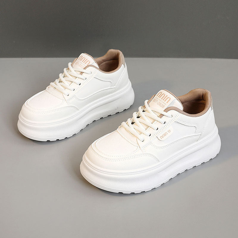 Damen Platform Sneakers mit modernem Design und bequemer Dämpfung EB