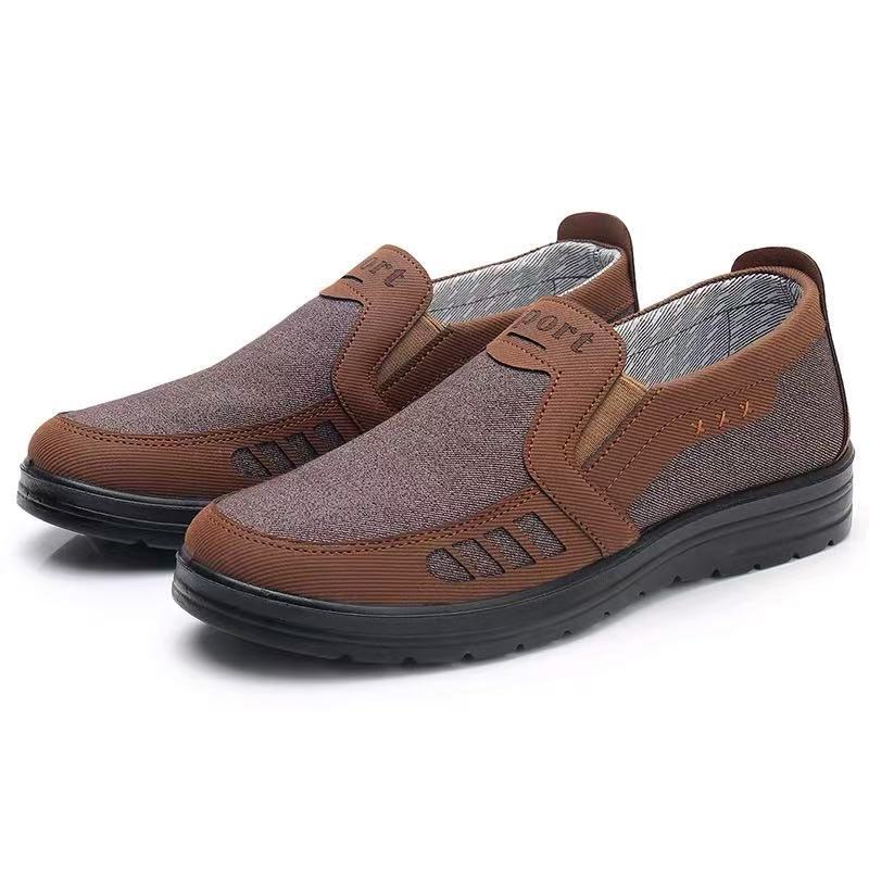 Damen sportliche Slip-On Sneakers mit atmungsaktivem Mesh-Obermaterial EB