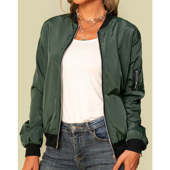 EB | Elegante Bomberjacke für Damen Leicht und Bequem
