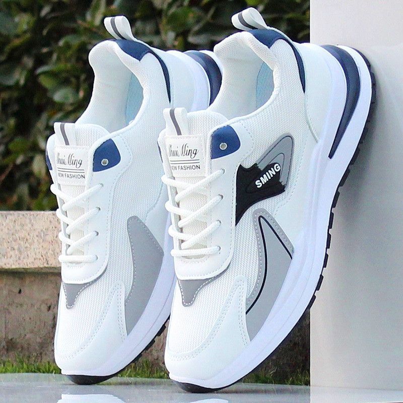 Damen Luftholen Sneakers mit ergonomischer Form und rutschfester Sohle EB