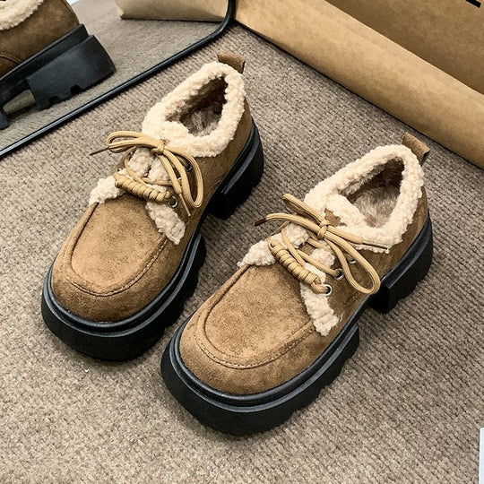 Damen gefütterte Laufsohlen-Stiefeletten EB